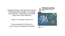 Erste Seite von Gender in a changing context for STI